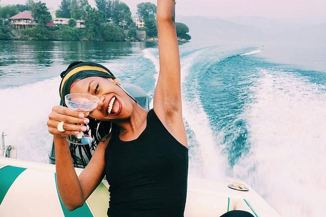 1-Day Lake Kivu Karongi Boat Cruise & Coffee farming with Lunch - A boat across Lake Kivu to Amahoro and Napoleon islands