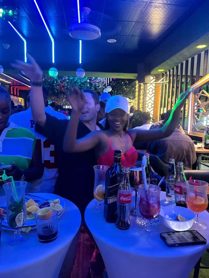 Discover Kigali's Nightlife with Aline - Moving from a meal into Kigali’s pub scene