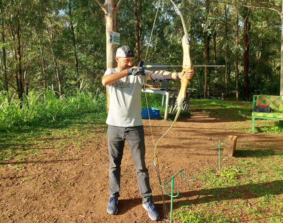 Kigali: Archery Experience - Three rounds on Mount Kigali