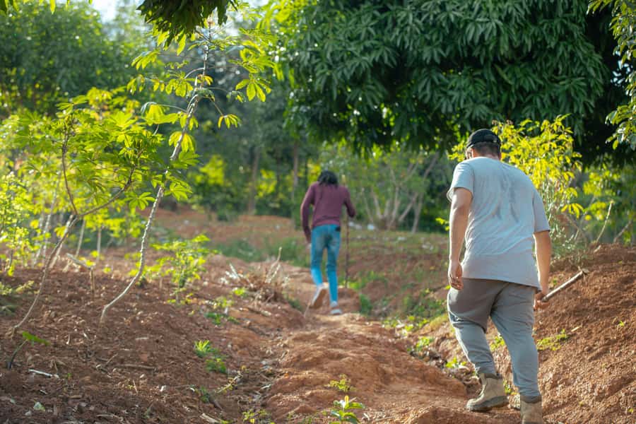 Kigali: Gatsata Village Storytelling Walk to Mount Jali - The climb toward Mount Jali