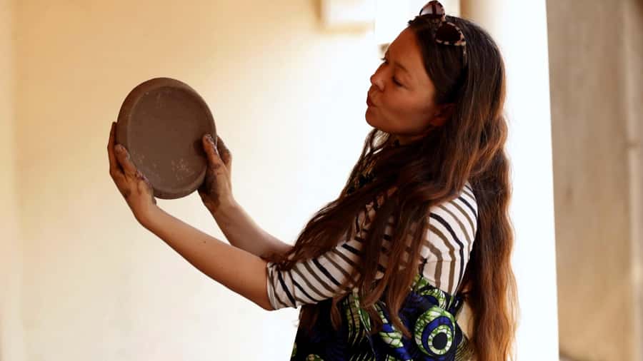 Kigali: Traditional Kubumba Pottery Making with Local Women - The souvenir problem: drying takes time