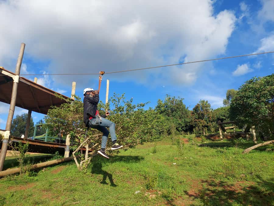 Kigali: Zip-line Experience in Mount Kigali - The views are part of the price