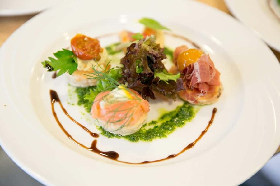 Vegan Fine Dining Experience - Presentation is good, but not perfectly refined
